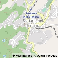 Kaart Soriano nel Cimino