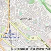 地図 Viterbo