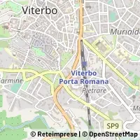 Hartă Viterbo