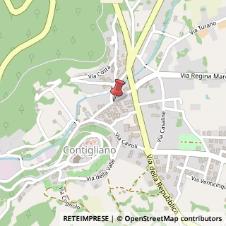 Mappa Via Francesco Solidati Tiburzi, 70, 02043 Contigliano, Rieti (Lazio)