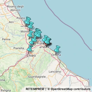 Mappa C. da Postilli, 66023 Francavilla al Mare CH, Italia (10.40412)