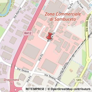Mappa Via Po, 60, 66020 San Giovanni Teatino, Chieti (Abruzzo)