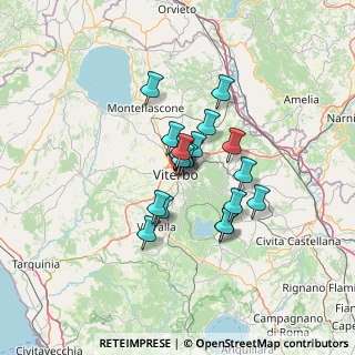 Mappa Via San Biele, 01100 Viterbo VT, Italia (9.0005)