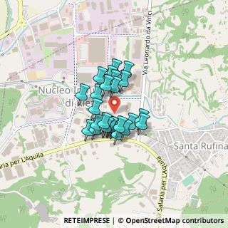 Mappa Via Dell'industria Snc, 02015 Rieti RI, Italia (0.27407)