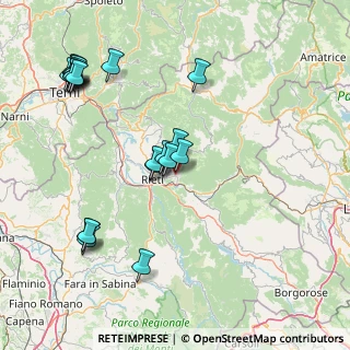 Mappa Via Dell'industria Snc, 02015 Rieti RI, Italia (19.0375)