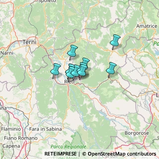 Mappa Via Dell'industria Snc, 02015 Rieti RI, Italia (7.00545)
