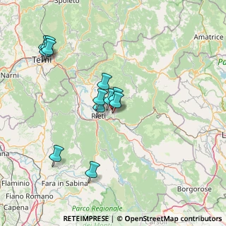 Mappa Via Dell'industria Snc, 02015 Rieti RI, Italia (15.20333)
