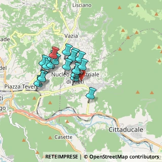 Mappa Via Dell'industria Snc, 02015 Rieti RI, Italia (1.3925)