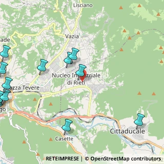 Mappa Via Dell'industria Snc, 02015 Rieti RI, Italia (3.43923)