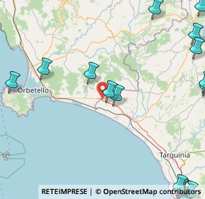 Mappa Strada del Gorello, 01014 Montalto di Castro VT, Italia (31.011)