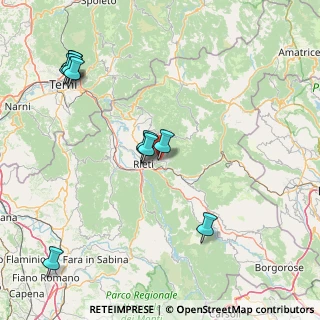 Mappa Via dell'Elettronica snc, 02015 Cittaducale RI, Italia (18.70273)