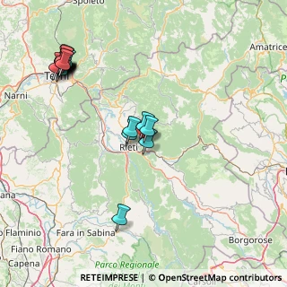 Mappa Via dell'Elettronica snc, 02015 Cittaducale RI, Italia (20.835)