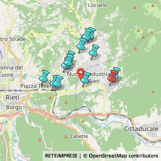 Mappa Via dell'Elettronica snc, 02015 Cittaducale RI, Italia (1.49077)