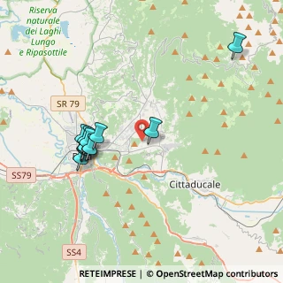 Mappa Via dell'Elettronica snc, 02015 Cittaducale RI, Italia (3.95364)