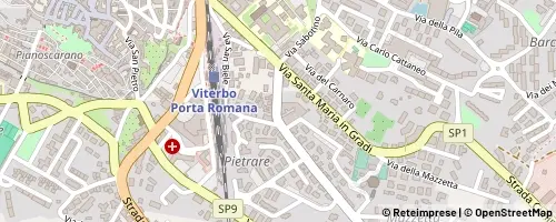 Mappa Viterbo