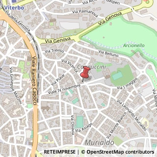 Mappa Via Vicenza, 2, 01100 Viterbo, Viterbo (Lazio)