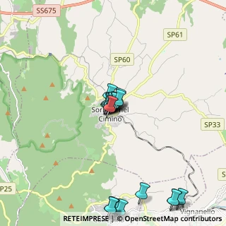 Mappa Via Francesco Suriano, 01038 Soriano Nel Cimino VT, Italia (2.0785)