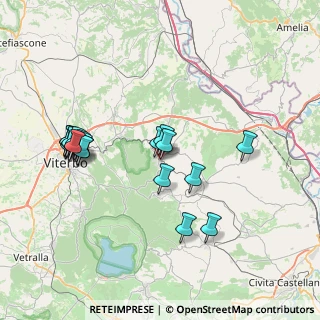 Mappa Via Francesco Suriano, 01038 Soriano Nel Cimino VT, Italia (8.0775)