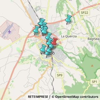 Mappa Via Sant'Egidio, 01100 Viterbo VT, Italia (1.256)