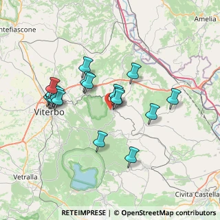 Mappa Via A. Grandi, 01038 Soriano Nel Cimino VT, Italia (7.3445)