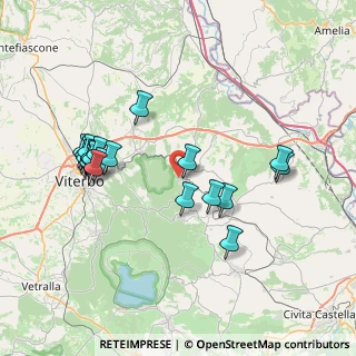 Mappa Via A. Grandi, 01038 Soriano Nel Cimino VT, Italia (8.101)