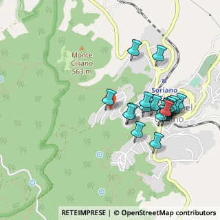 Mappa Via A. Grandi, 01038 Soriano Nel Cimino VT, Italia (0.48)