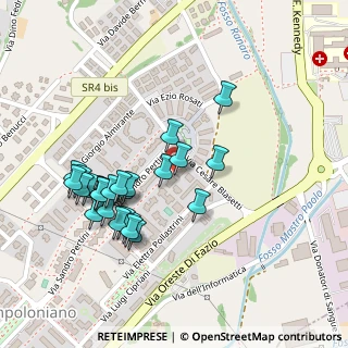 Mappa Via Cesare Blasetti, 02100 Rieti RI, Italia (0.24643)