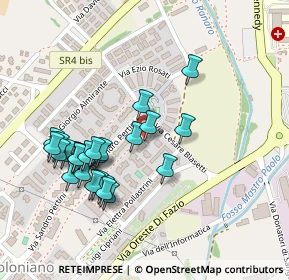 Mappa Via Cesare Blasetti, 02100 Rieti RI, Italia (0.24643)