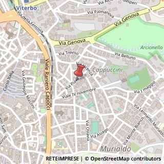 Mappa Via Piave, 15/C, 01100 Viterbo, Viterbo (Lazio)