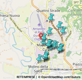 Mappa Via Gian Lorenzo Bernini, 02100 Rieti RI, Italia (0.823)