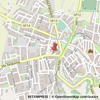 Mappa Via IV Novembre, 12A, 01017 Tuscania, Viterbo (Lazio)
