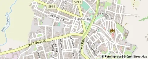 Mappa Tuscania