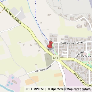 Mappa Via Chiesa Nuova, 57, 02100 Rieti, Rieti (Lazio)