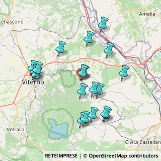 Mappa SP 64, 01038 Soriano Nel Cimino VT (8.1665)