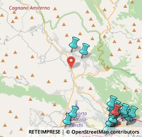 Mappa Zona Industriale, 67017 Pizzoli AQ, Italia (7.395)