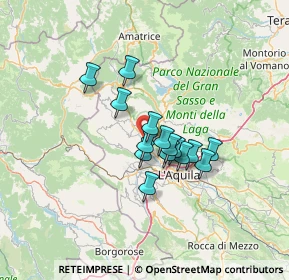 Mappa Zona Industriale, 67017 Pizzoli AQ, Italia (9.73067)