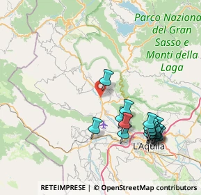 Mappa Zona Industriale, 67017 Pizzoli AQ, Italia (9.05059)