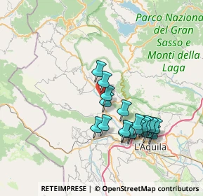 Mappa Zona Industriale, 67017 Pizzoli AQ, Italia (6.97056)