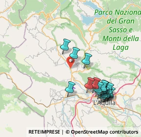 Mappa Zona Industriale, 67017 Pizzoli AQ, Italia (8.48222)