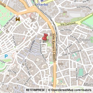 Mappa Via San Rocco, 42, 01021 Viterbo, Viterbo (Lazio)