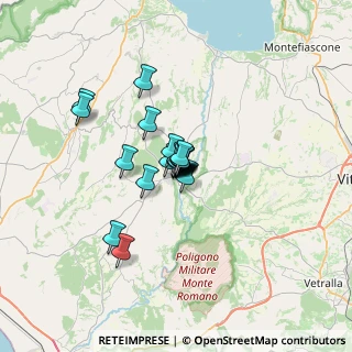 Mappa Via Camillo Benso Conte di Cavour, 01017 Tuscania VT, Italia (3.7535)
