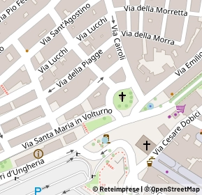 Mappa Via Santa Maria in Volturno, 01100 Viterbo VT, Italia (0.05)