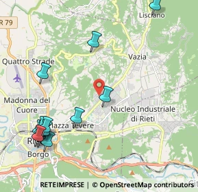 Mappa Via Cardinal Canali, 02100 Rieti RI, Italia (2.78714)