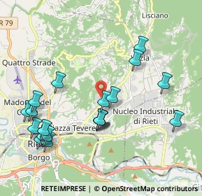 Mappa Via Cardinal Canali, 02100 Rieti RI, Italia (2.301)