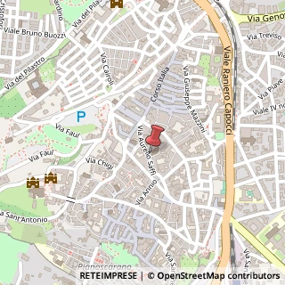 Mappa Via saffi aurelio 25, 01100 Viterbo, Viterbo (Lazio)