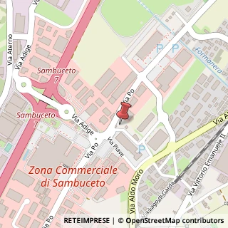 Mappa Via Modigliani, 22, 66020 San Giovanni Teatino, Chieti (Abruzzo)