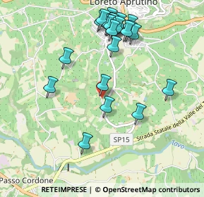 Mappa Contrada Paterno, 65014 Loreto Aprutino PE, Italia (1.124)