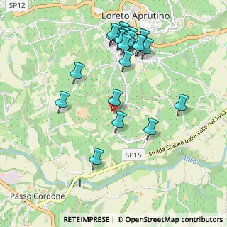 Mappa Contrada Paterno, 65014 Loreto Aprutino PE, Italia (1.124)