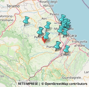 Mappa Contrada Paterno, 65014 Loreto Aprutino PE, Italia (13.37941)