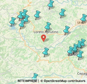 Mappa Contrada Paterno, 65014 Loreto Aprutino PE, Italia (5.801)